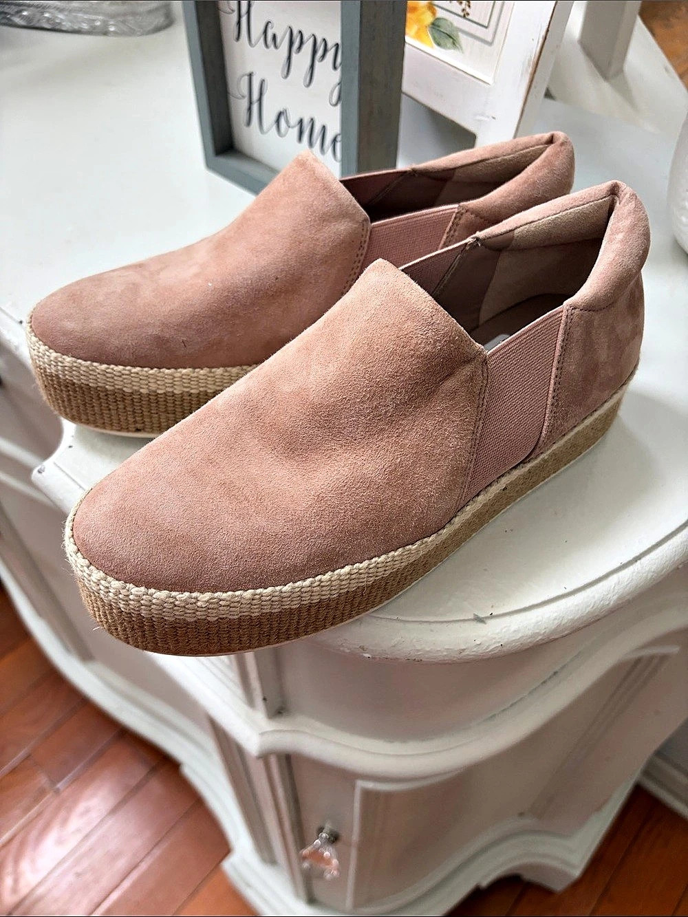 Vince Wilden Espadrille Slip-On Platform Sneaker Sneakers size 5 New